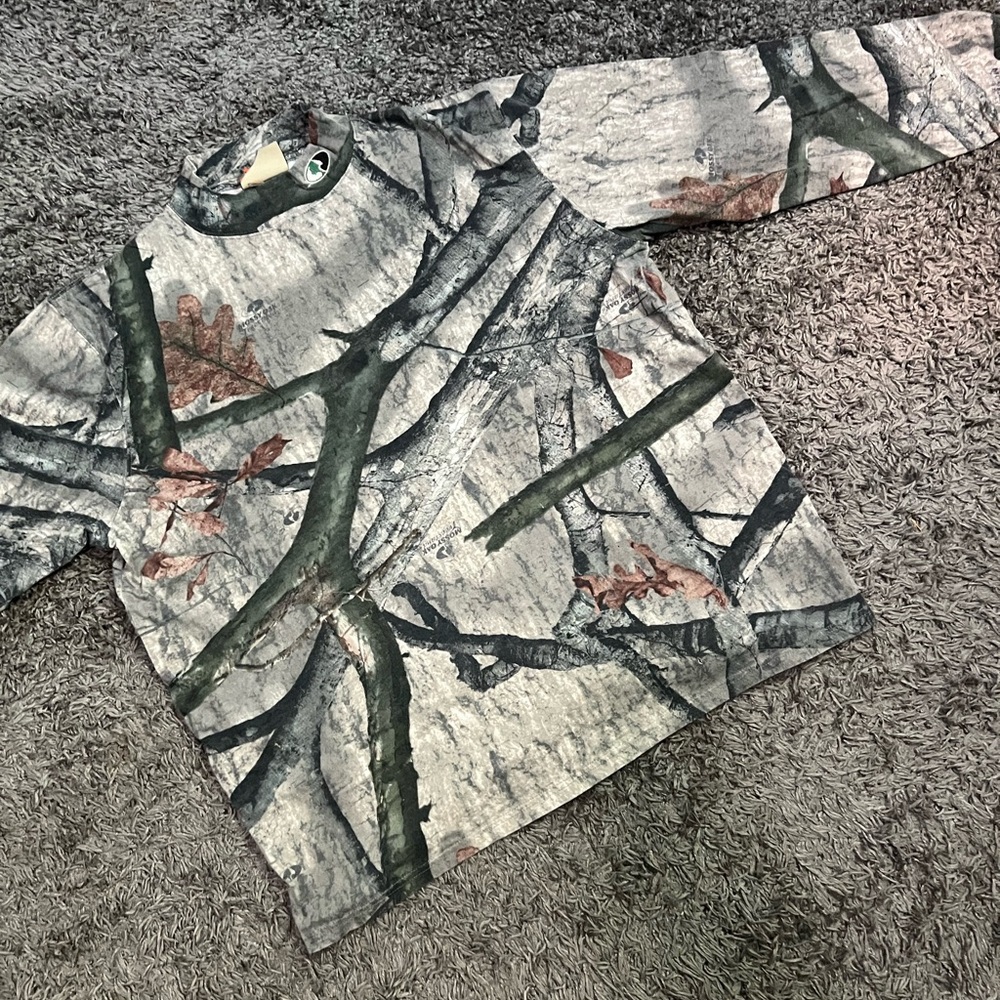 Mossy Oak long-sleeve t-shirt great condition size M in men’s